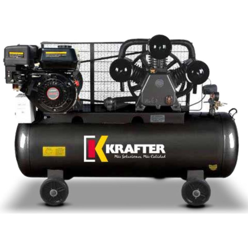 Compresor a Gasolina 8HP 200L 8bar 501 L/min Krafter ACK 200