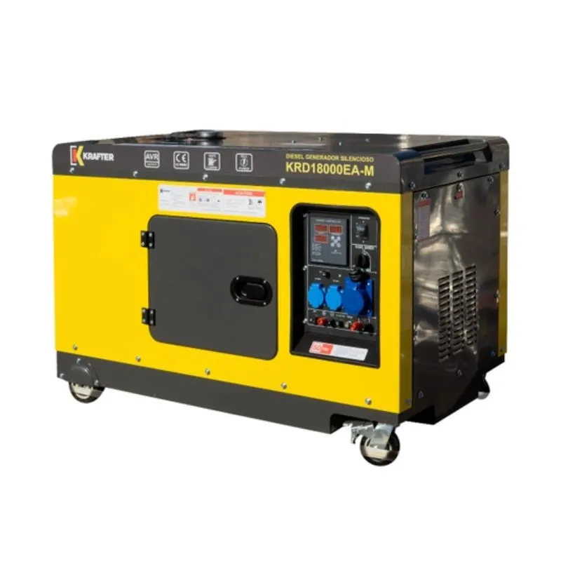 Generador Diésel Krafter 11.5/12 Kw Monofásico KRD18000EA-M