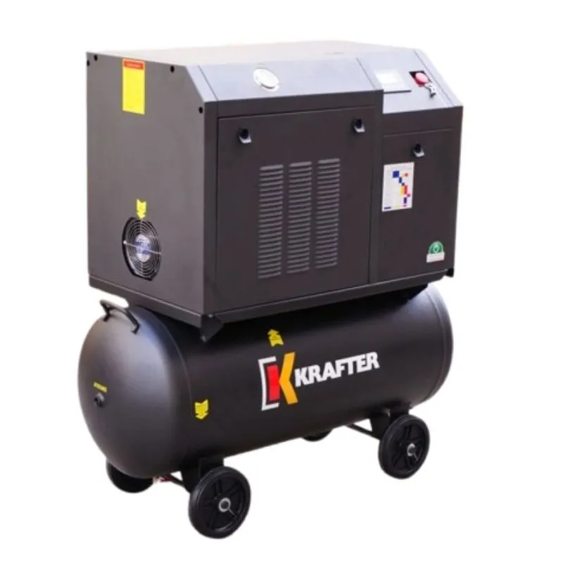 Compresor de Tornillo Krafter 3 HP 10 Bar Monofásico 200 L
