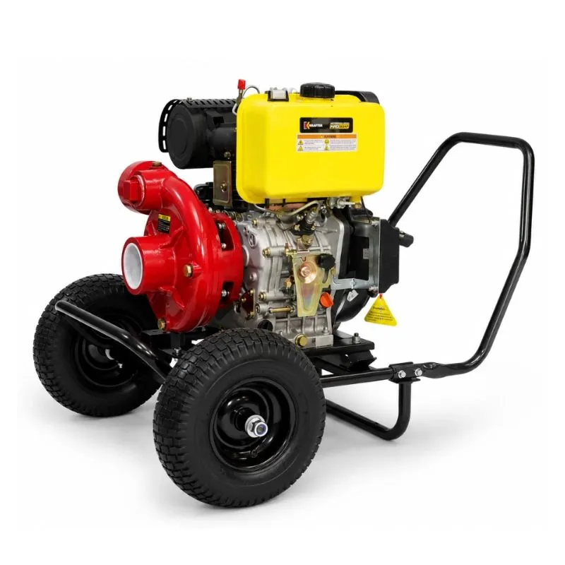 Motobomba Diésel Alta Presión 41 m³/h 9.2 kW 3” Krafter | KRD80AP